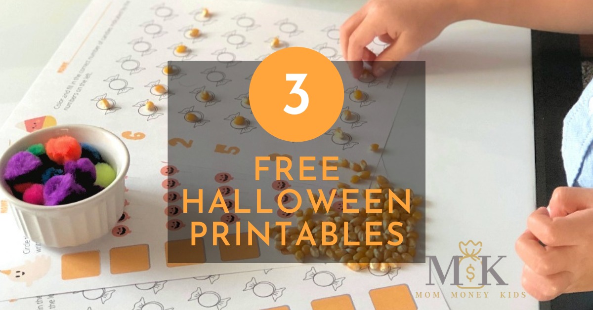 3 free halloween printables