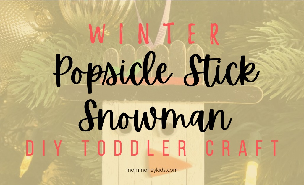 winter popsicle stick diy toddler craft featured