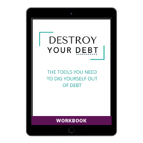 destroy your debt spreadsheet