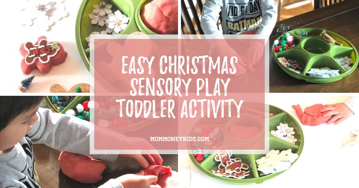 easy christmas sensory play toddler activity