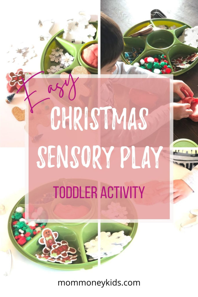 christmas sensory play toddler activity