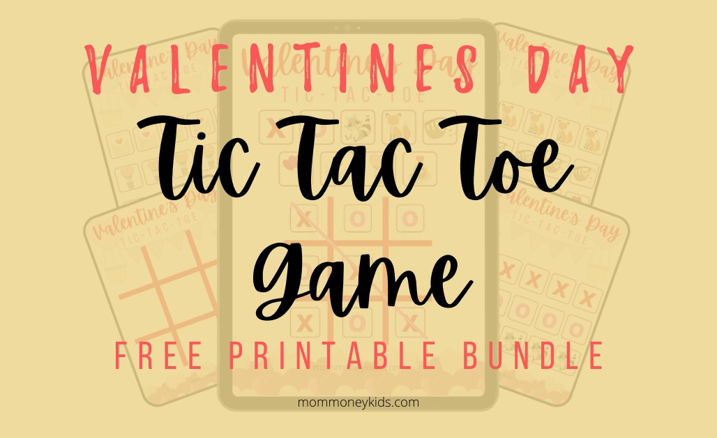 valentines day tic tac toe game featured image