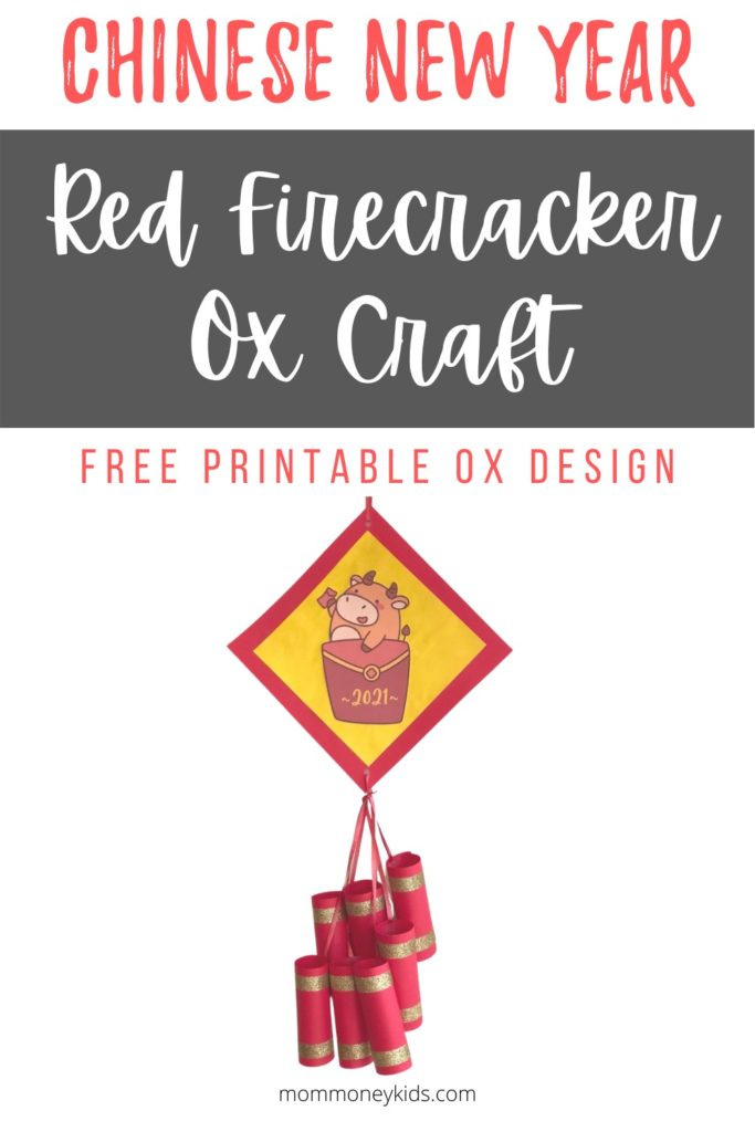 chinese new year 2021 ox craft