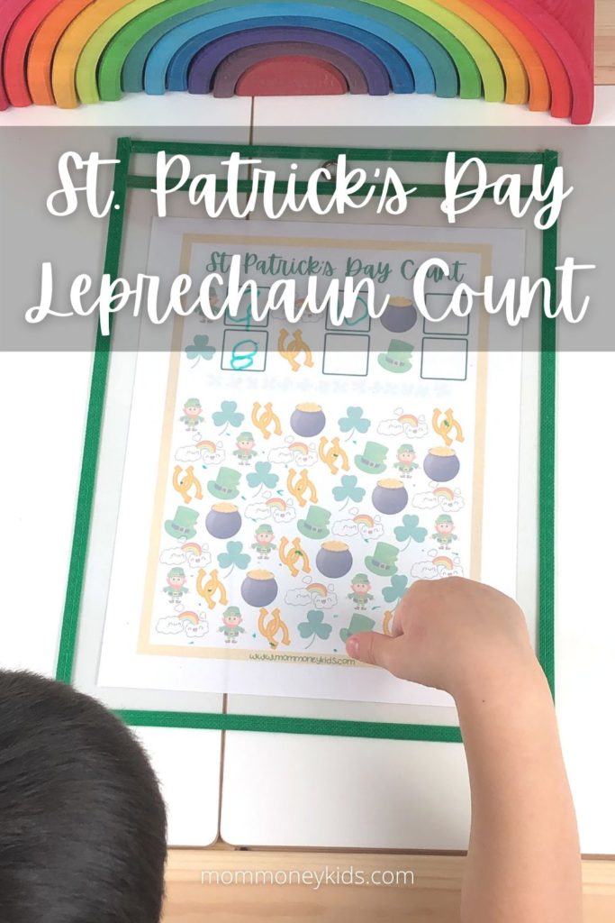 st patricks day leprechaun count printable download