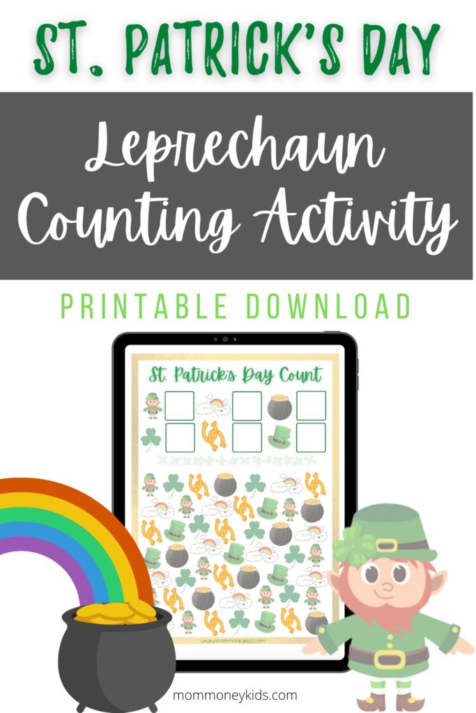 st patrick's day leprechaun counting activity 