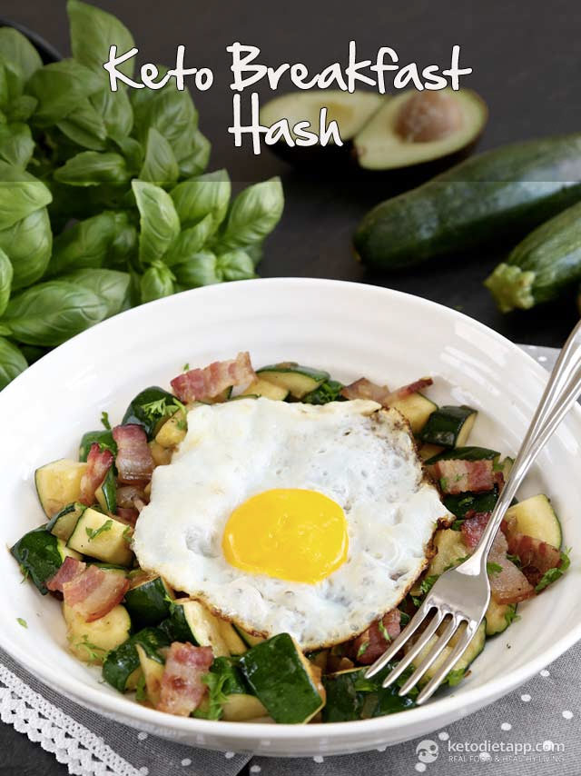 keto breakfast zucchini hash easy keto recipe