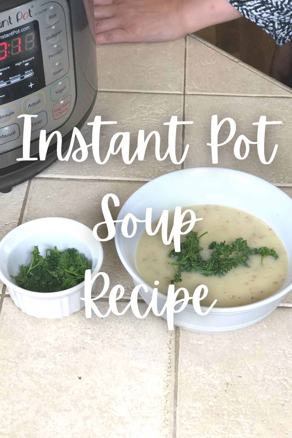 Instant Pot Soup Recipes Potato and Leek Soup