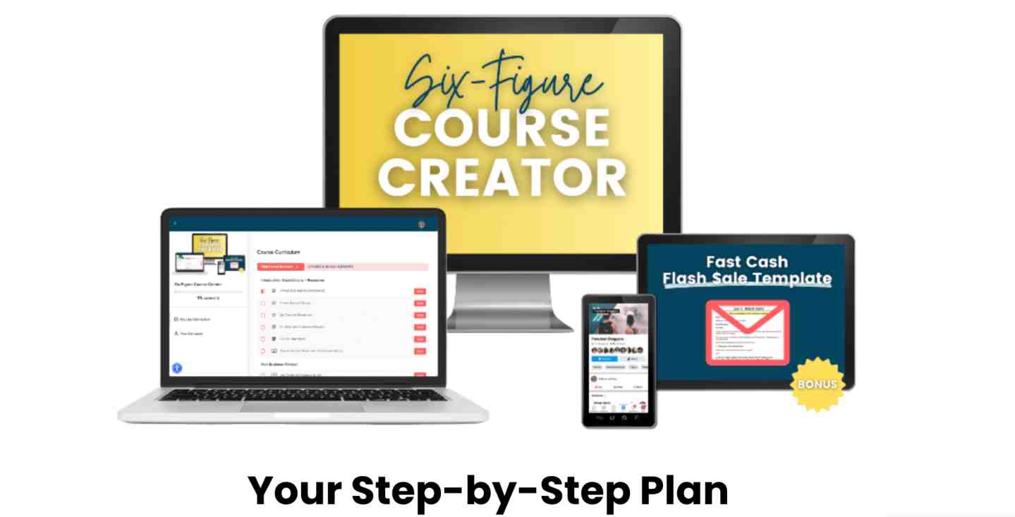 Six Figure Course Creator money making blog startup