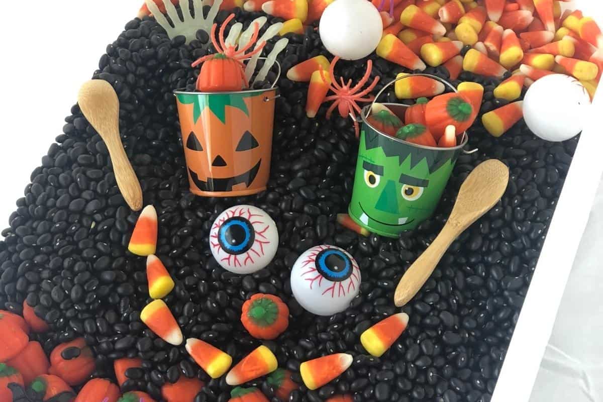 halloween sensory bin activities for preschoolers