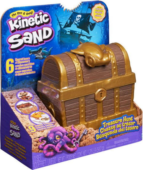 kinetic sand recipe treasure box