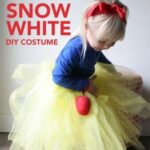 Snow white diy kids halloween costume