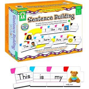 sentence building word learning for young children
