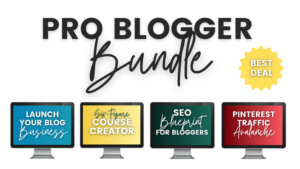 Create and go pro blogger bundle blog success package