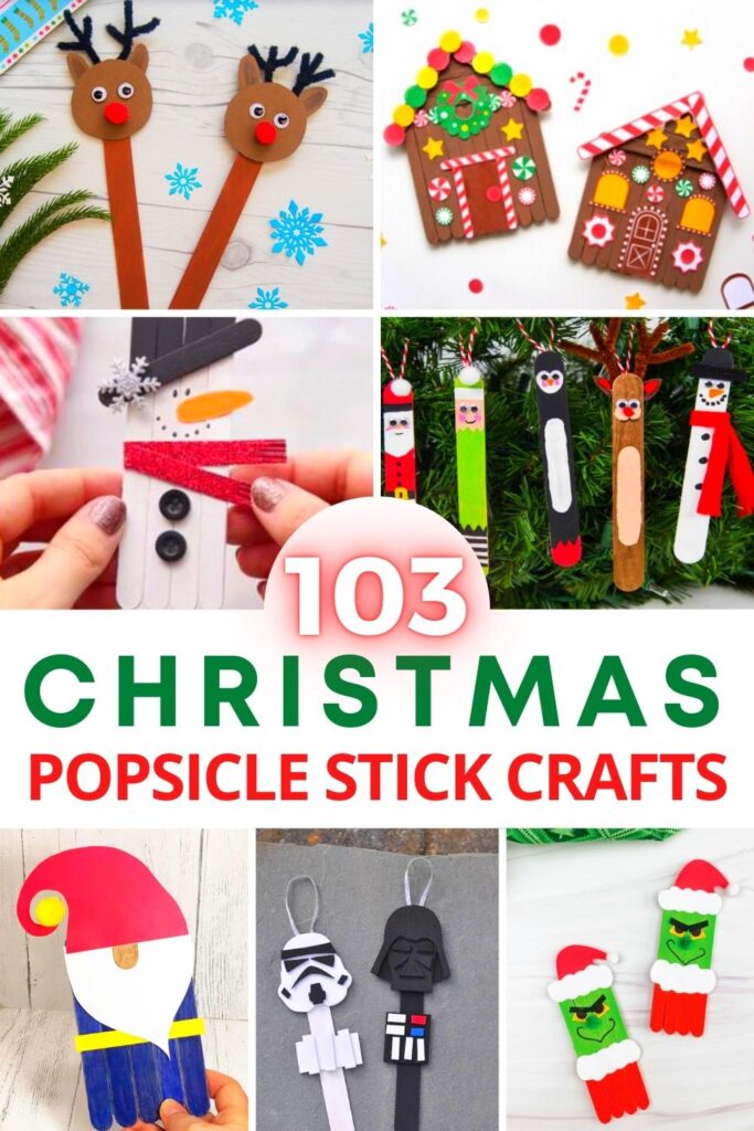 103 christmas popsicle stick crafts